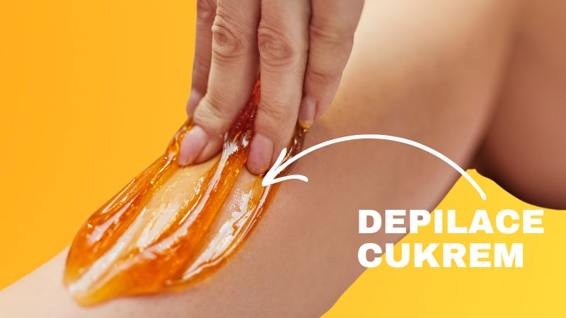 Depilace cukrovou pastou  Cukrová depilace 